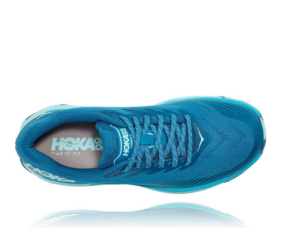 Zapatillas Trail Hoka One One Mujer - Torrent 2 - Azules - UCR879345